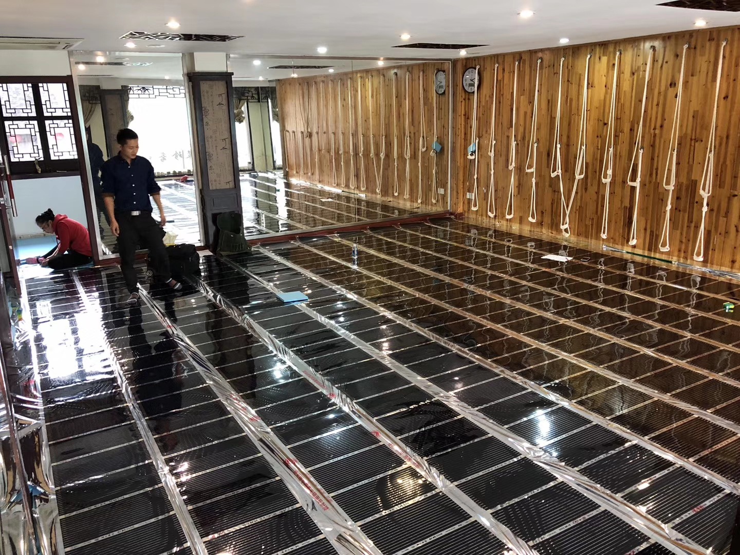 220 В 220 Вт 50 см-8 метров ширина здоровый подогрев пола инфракрасный подогрев пола нагреватель из углеродной пленки электрический подогреватель пола