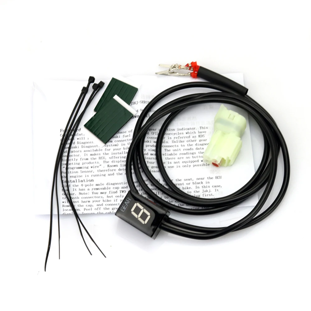 Индикатор шестерни мотоцикла для Kawasaki NINJA 300R Z300 Z650 Z750 R Z750R Z800 e Z800e Z1000 SX Z1000SX Mule