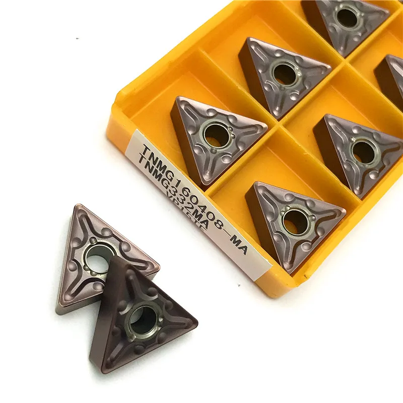 TNMG160404 TNMG160408 MA VP15TF/UE6020 Carbide Insert External Turning Tools CNC Lathe Tools High Quality Cutting Turning Insert