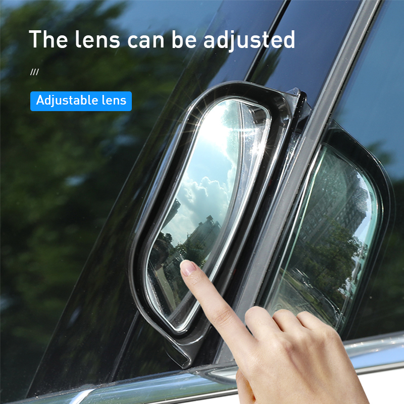 Seametal universal espelho retrovisor do carro grande angular auto segunda fileira assentos espelho retrovisor espelhos de ponto cego para acessórios do carro