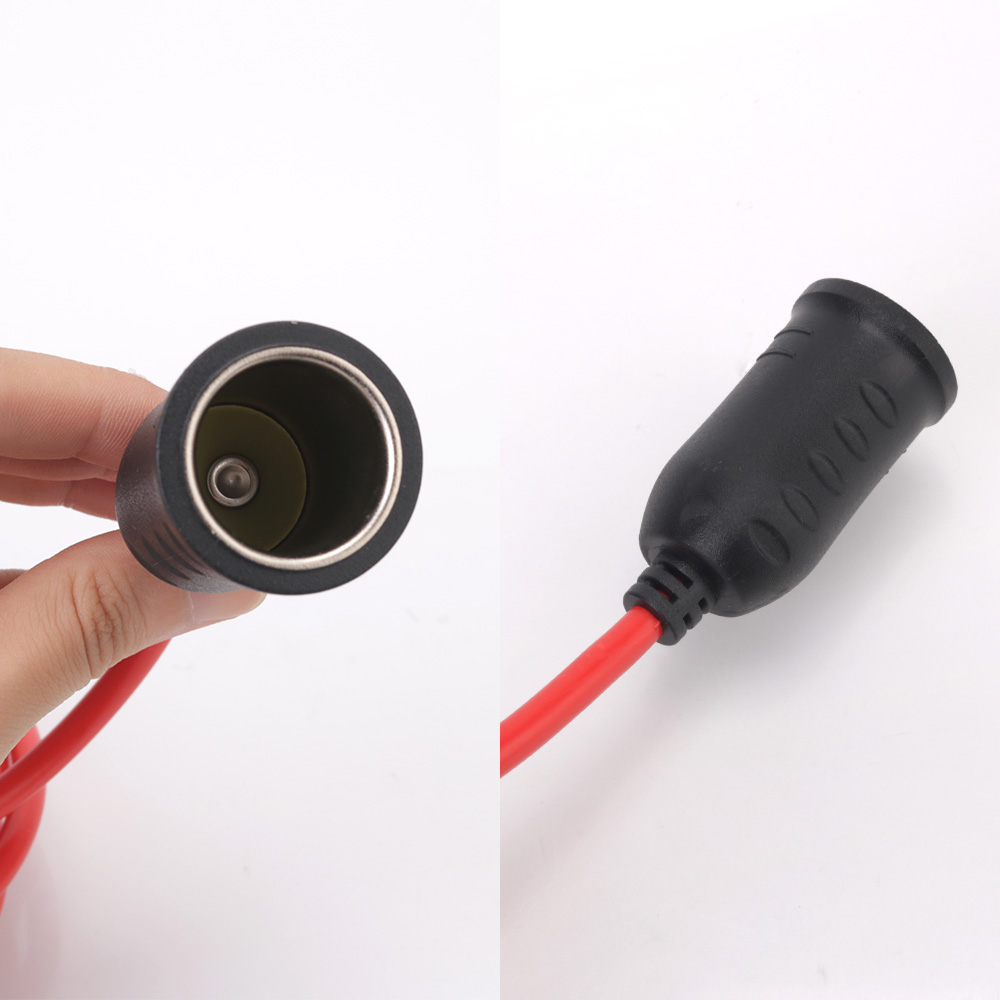 3.6m cabo adaptador de alimentação do carro extensor 15a fusível indicador 12ft cabo extensão 12v 24v carregadores automáticos isqueiro soquete plug
