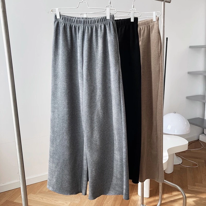 LMQ-Conjunto de dos piezas para mujer, Sudadera con capucha de gran tamaño y pantalones, chándal informal coreano, Otoño e Invierno