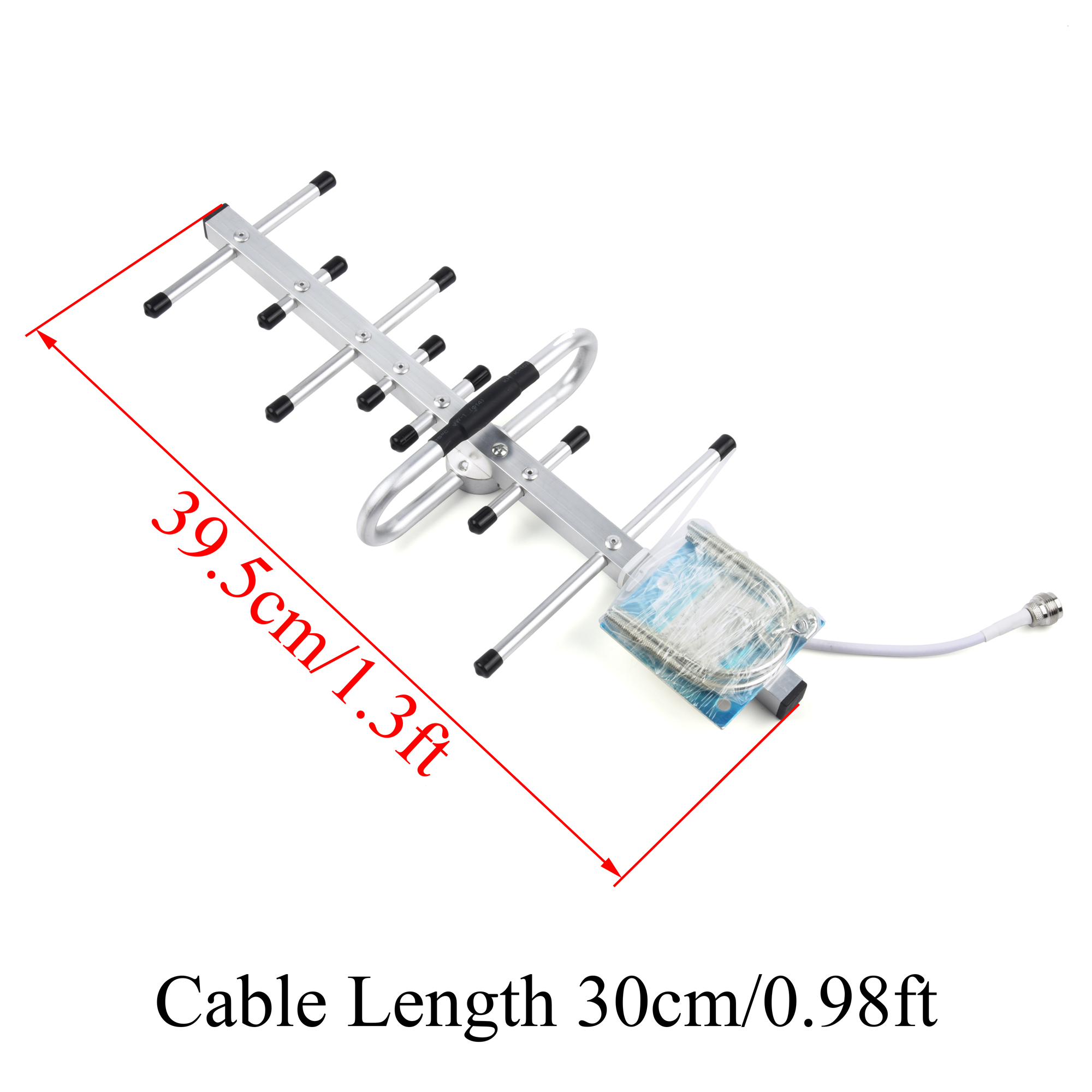 2G/3G/4G LTE 10dBi Antenne 698-2700MHz Outdoor Yagi Antenne N weibliche Fit Für Signal Booster Verstärker Repeater