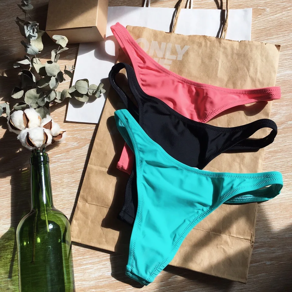 Lunamy Bán Đồ Bơi Thông Đồ Bơi Nữ Bikini Và Top Gợi Cảm Bộ Bikini Đi Biển T-Lưng Nữ Bơi quần Lót