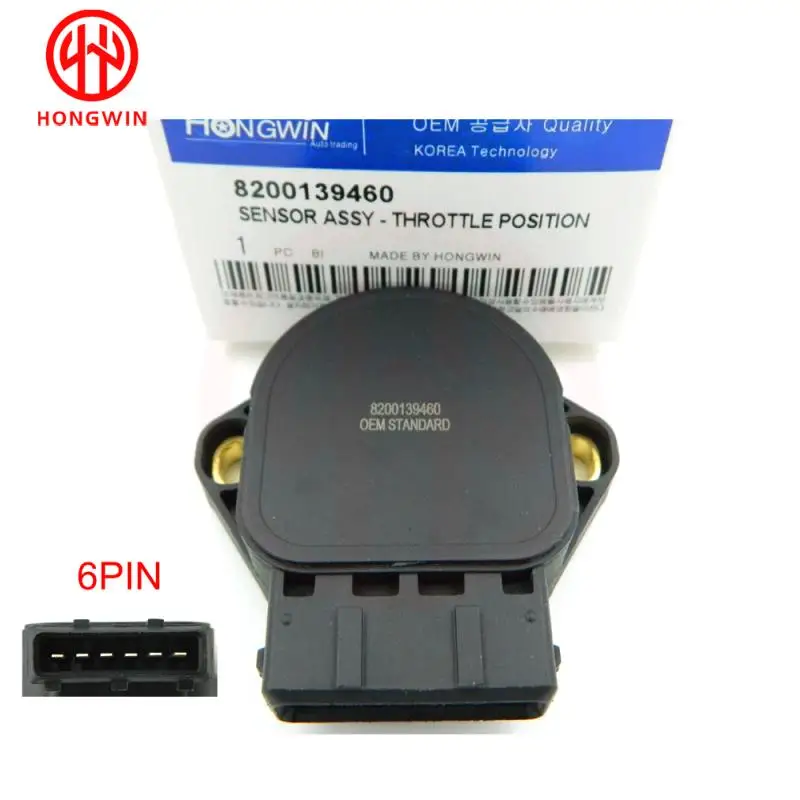 Sensor de posición del acelerador para Renault Kango Sensor de Pedal del acelerador OEM #   CTS-4089, 7700431918   , 8200139460