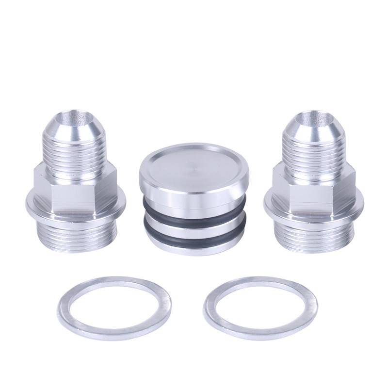 MSCRP Fitting & PLUG BREATHER BLOCK Belakang untuk HONDA ACURA B16 B18 M28 Sampai 10AN MSCRP-YX00556