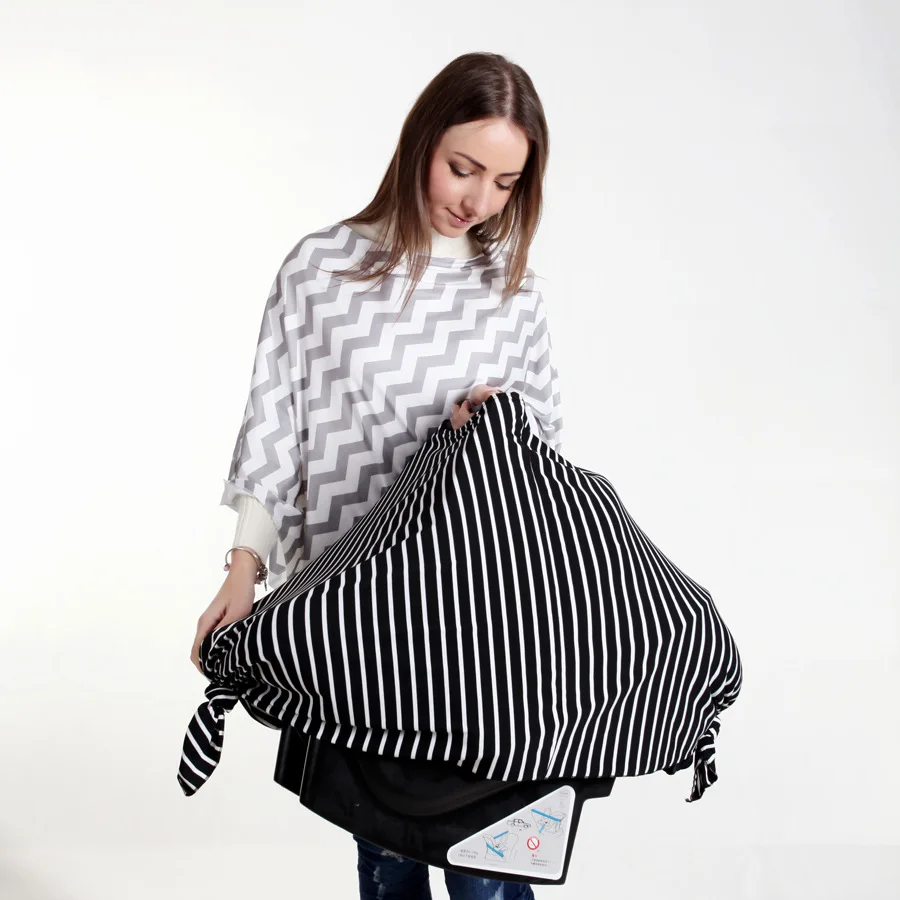 Gloriou fonte triângulo capas de enfermagem feminino mãe poncho estilo amamentação capas de assento do carro do bebê capa venda quente