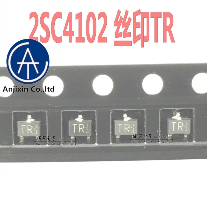 Transistor original de 100%, pantalla de seda TR SOT-323, 10 Uds., 2SC4102T106R 2SC4102, stock real
