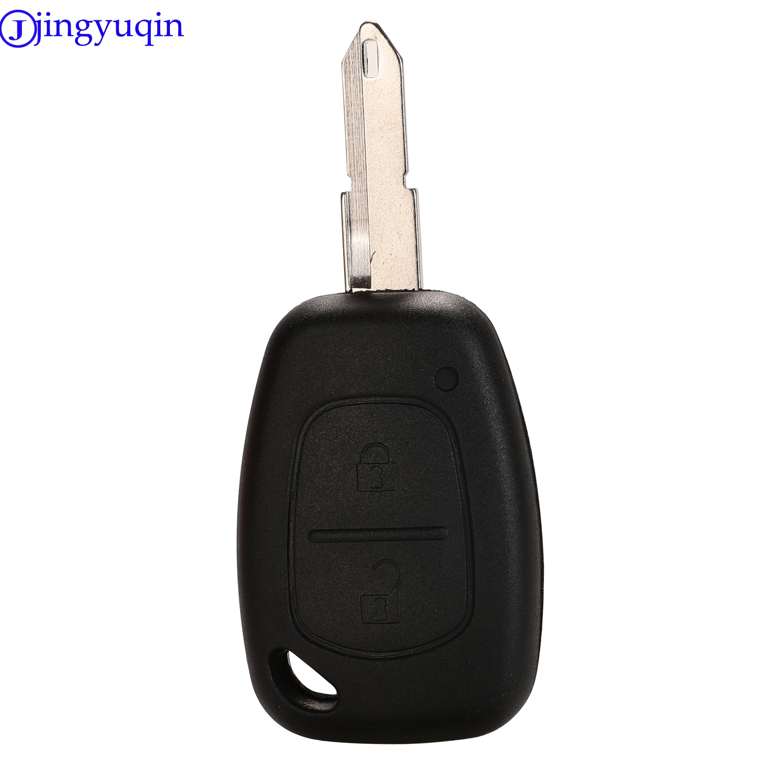 jingyuqin 2 Buttons Remote Key Shell ASK 7946PCF 433MHZ ID46 Chip Transmister For Renault Traffic Master Vivaro Movano Kangoo