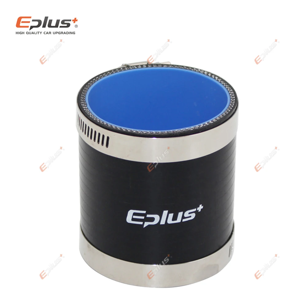 EPLUS Đa Năng Silicone Lửng Ống Đầu Nối Thẳng Xe Intercooler Turbo Lượng Ống Nối Đen Chiều Dài 76Mm Nhiều Kích Thước