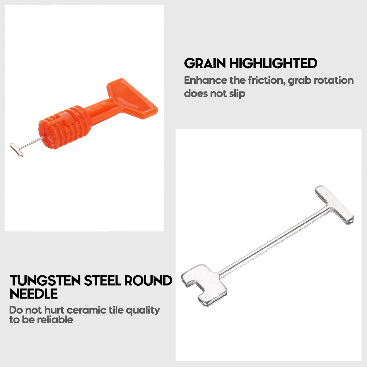 Клинья для выравнивания плитки, 246 шт.