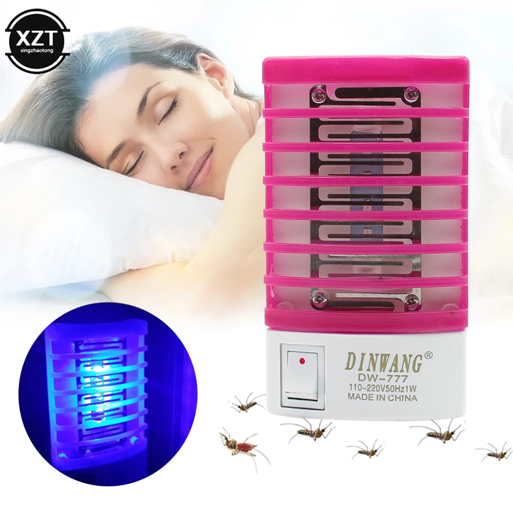 Đa Chức Năng Điện Mini Đèn Diệt Muỗi Đèn Gây Hại Đuổi LED Đèn Bẫy Lỗi Cho Muỗi Côn Trùng Nhà Đuổi Sát Thủ