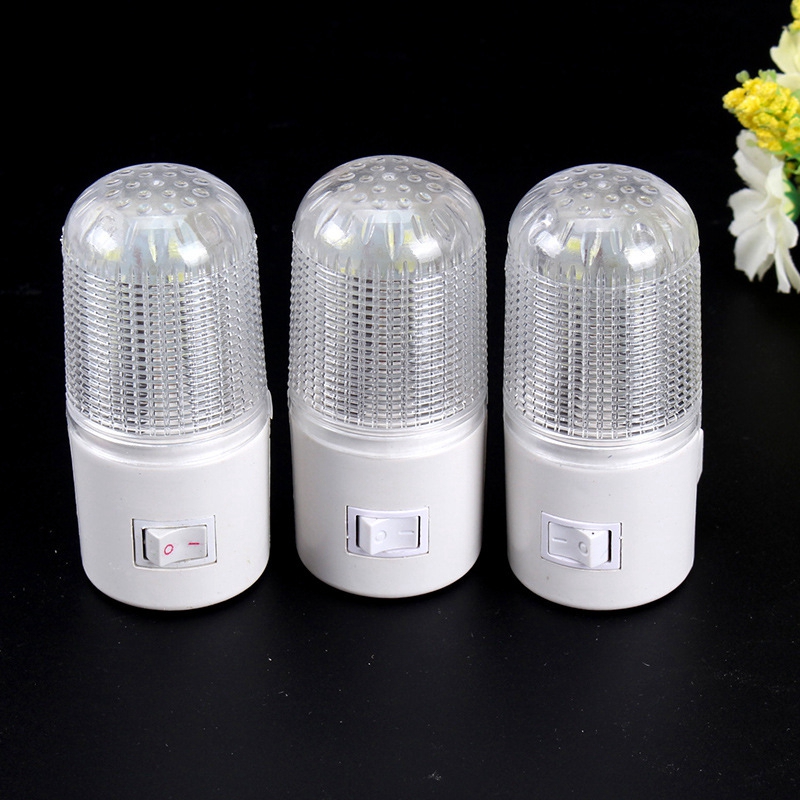 Ổ Cắm Đèn Ngủ LED Đèn Trong Nhà Đèn Tường Cho Bé Đèn Ngủ Đèn Hành Lang Chiếu Sáng Ban Đêm Tủ Đèn Cầu Thang