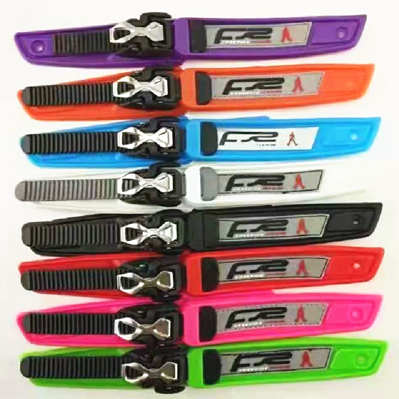 Fita de patins inline para seba fr conjunto de fivela fivela intermediária boa qualidade patins legging fivela branco preto vermelho 1 par