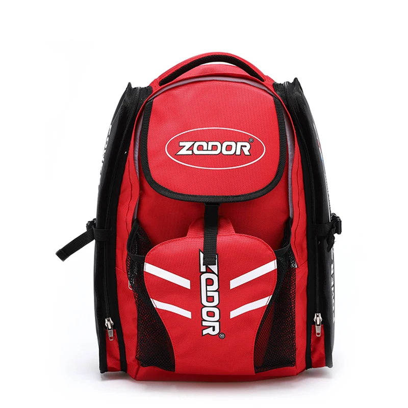 Original ZODOR speed skates patines carrier daily waterproof skates backpack 4x90 4x100 4x110 skating bag blue red container