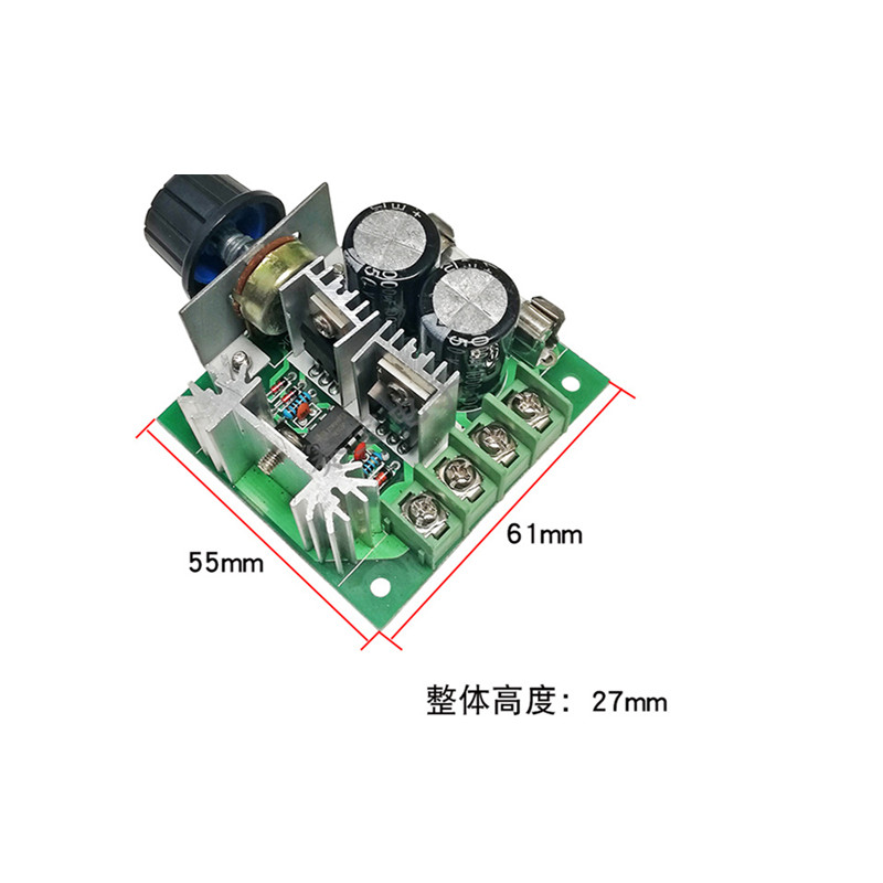 1 шт., переключатель управления скоростью двигателя постоянного тока, 12-40 В, 10 А