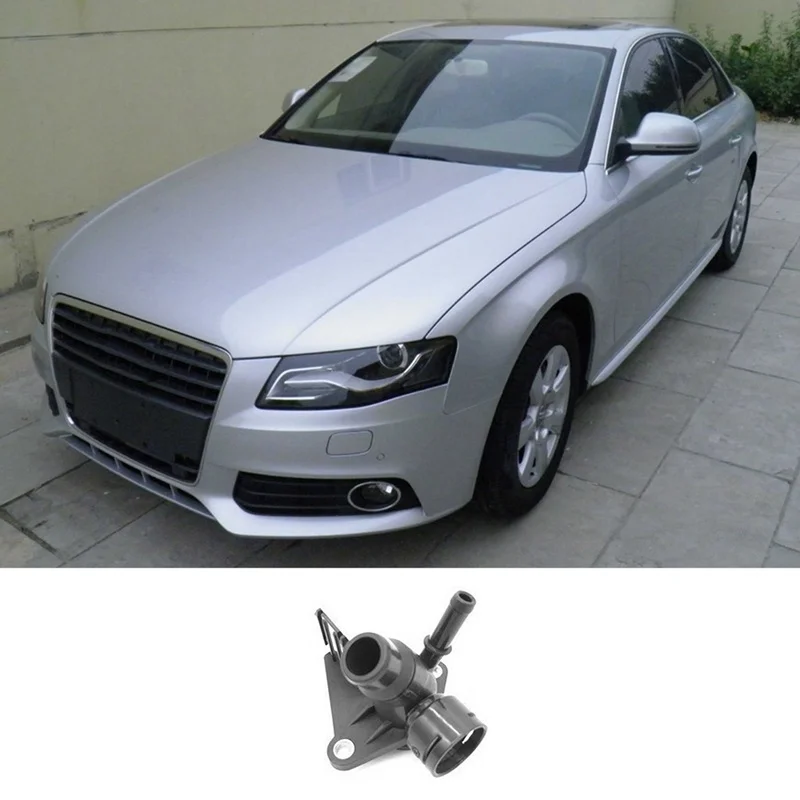 06H121132H Flensa Selang Pendingin Radiator untuk-A4 2008- A4 Allroad Quattro 2010- A5/S5 Cabriolet
