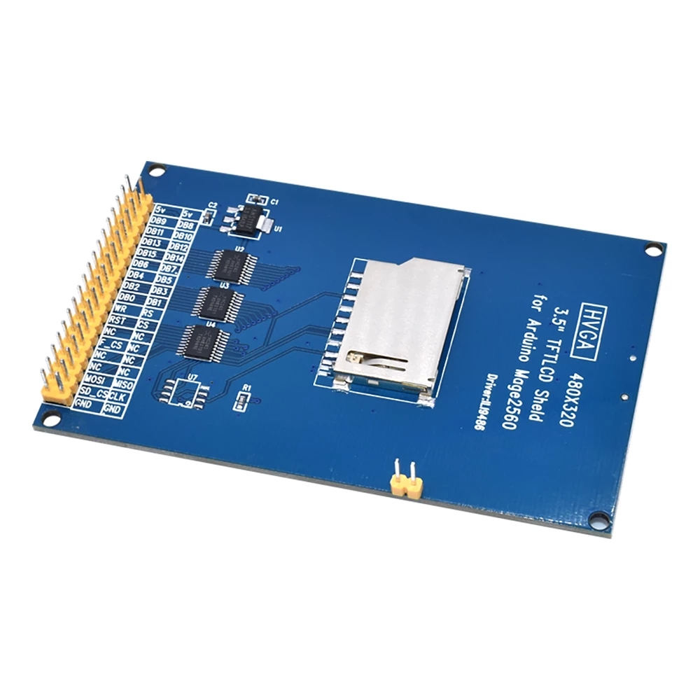 ¡Envío gratis! Módulo de pantalla LCD TFT de 3,5 pulgadas Ultra HD 320X480 para placa Arduino MEGA 2560 R3