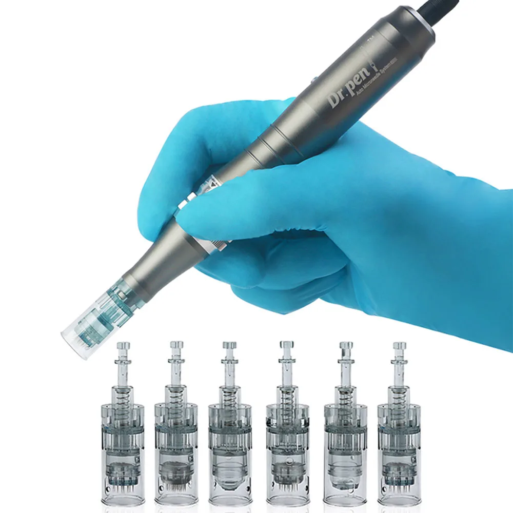 10/20/30/50/100 Viên Dr. Bút M8 Hộp Mực Kim Thay Thế Cho Derma Bút ULTIMA-M8 W/C Microneedling 11/16/24/36/42 chân Nano MTS