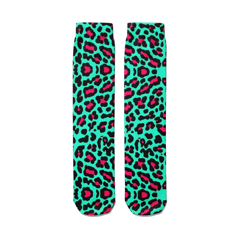Novedad, Calcetines divertidos y felices para hombre, Calcetines con estampado de animales en 3D, Calcetines con personalidad Punk para monopatín, Calcetines felices para regalo de Navidad