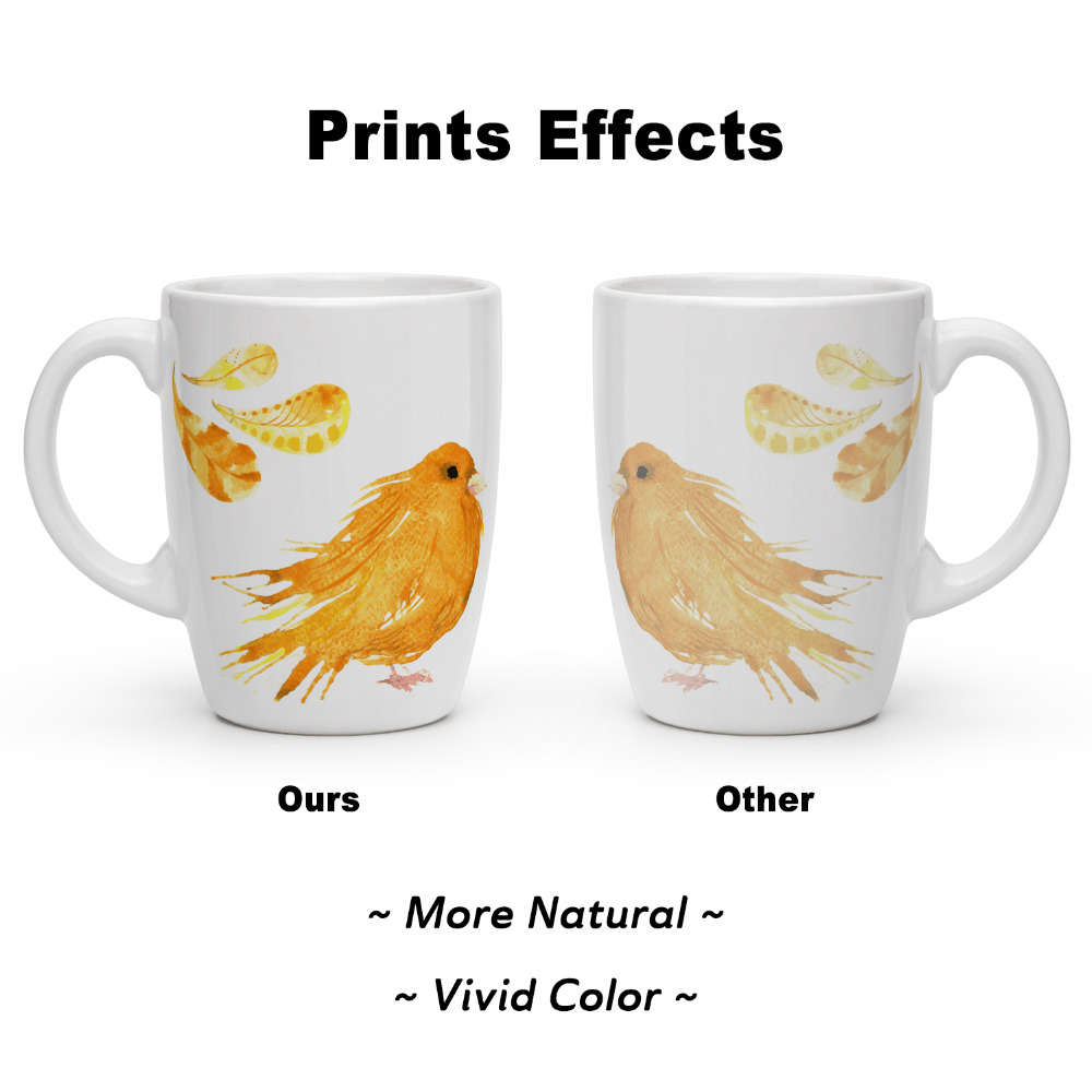 Papier transparent à jet d'encre pour eau, 50 feuilles, A4, personnalisé, transfert, décalcomanies, pour tasse