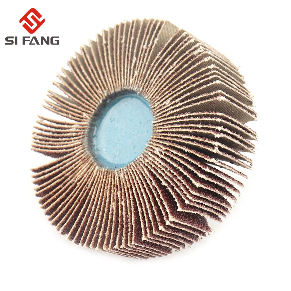 Disco de lijado de 16mm-80mm, rueda de pulido de obturador para herramienta Dremel de potencia rotativa, 1 unidad