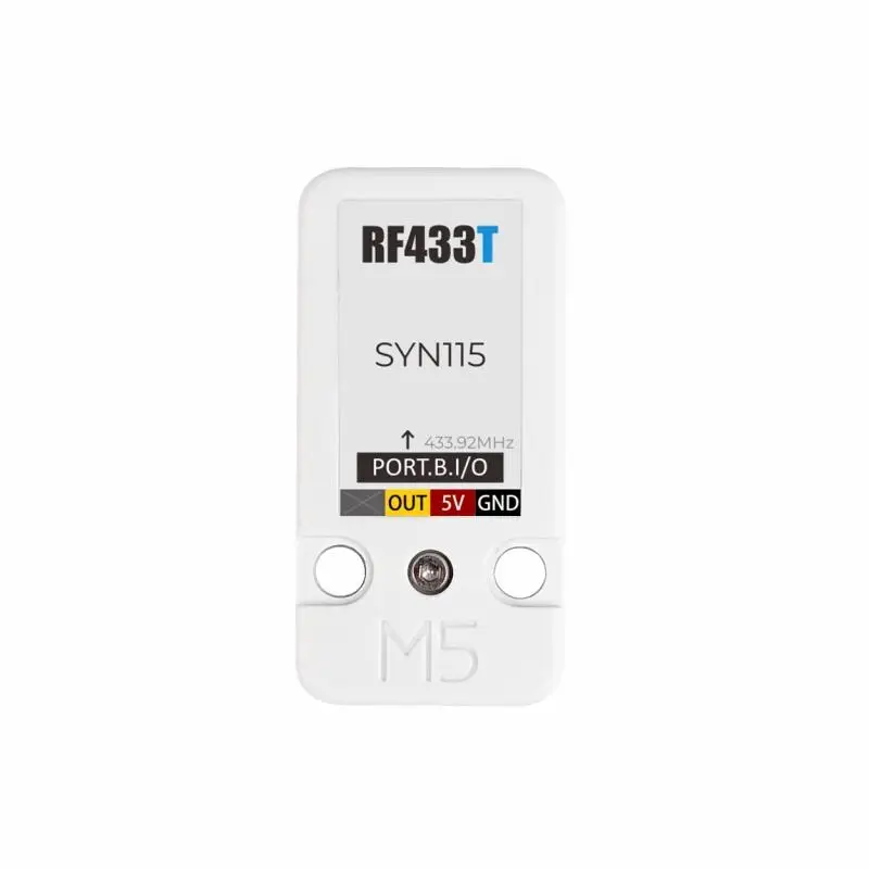 Transmisor oficial de unidad RF M5Stack de 433 MHz (SYN115)