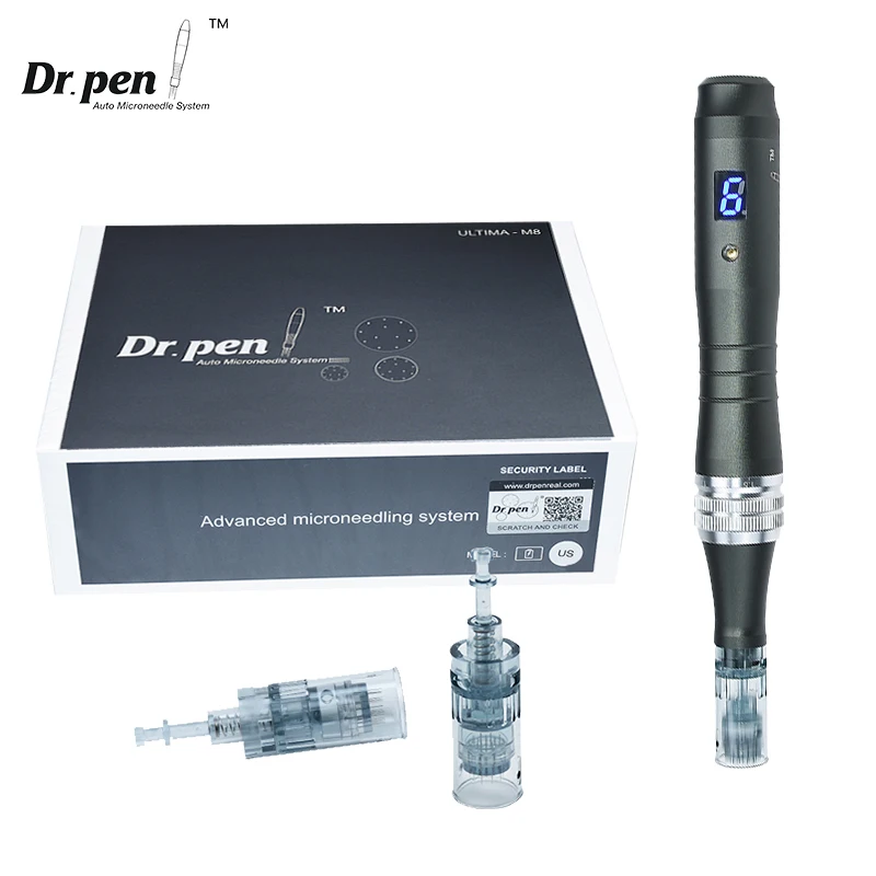 Authentic Dr pen Ultima M8 -W Microneedling Face Hair Care Wireless Derma Pen Beuty Machine