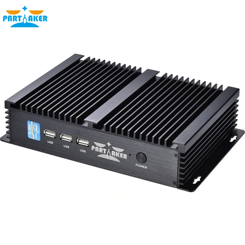 11th Gen Industrial Mini PC Intel Core i7 1165G7 i5 1135G7 Fanless System Barebone Computer 2xDDR4 Ram Slot HDMI VGA 7*USB WiFi