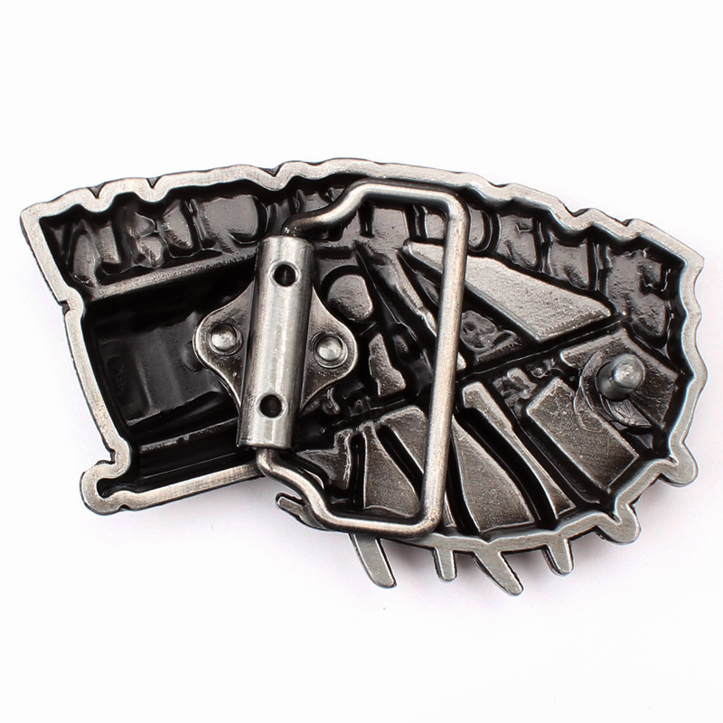 YonbaoDY  electrician Belt buckle 4cm width  waistband DIY Accessories Pliers screwdriver tool pattern