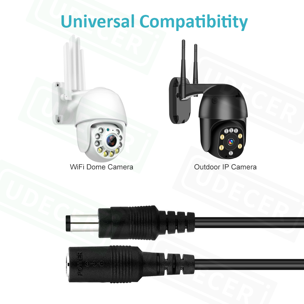 DC 12 V Power 20ft/6 10 Meter Verlängerung Kabel 5,5*2,1mm Zu Stecker Netzkabel Draht für CCTV Sicherheit Kamera Streifen Haushaltsgeräte