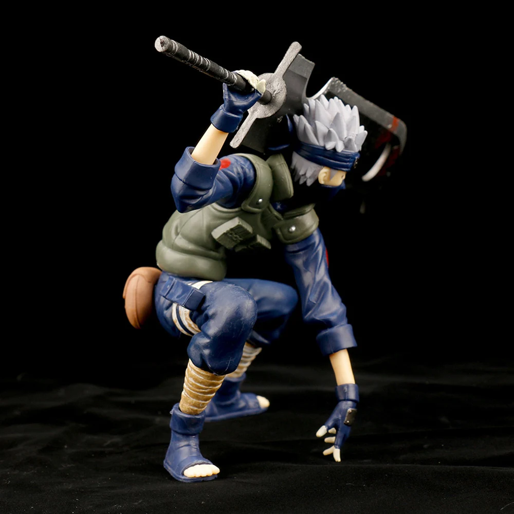 อะนิเมะ Naruto Hatake Kakashi ตัวเลข NARUTO อุปกรณ์เสริมรูปตุ๊กตาการ์ตูนเด็กของเล่นเด็ก Cool ของขวัญวันเกิด