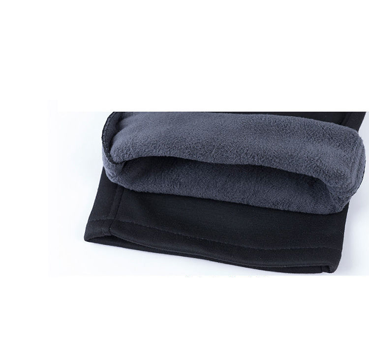 メンズ冬暖かいカジュアルパンツズボン秋ベルベット暖かいストレートパンツ速乾性ルーズスウェットパンツ耐摩耗性パンツ 5XL