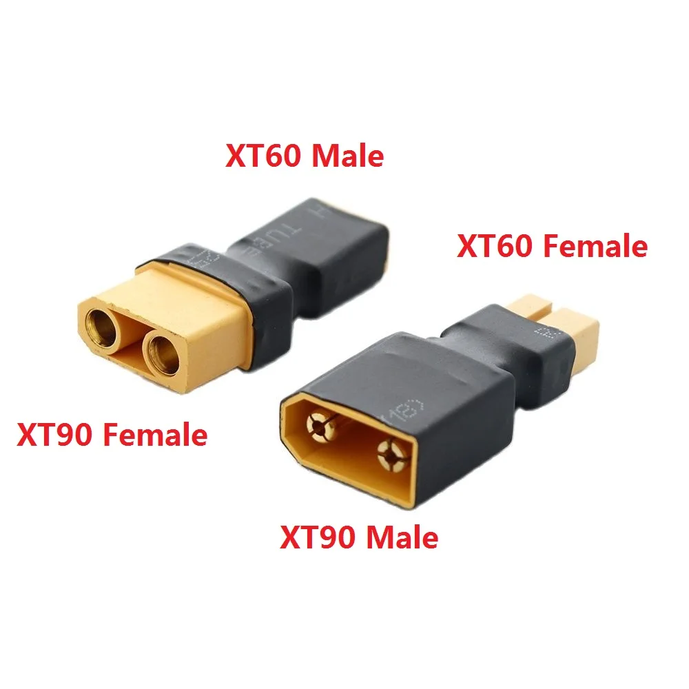 Adapter XT60 Nam/Nữ Để XT90 Nam/Nữ Đầu Nối Chuyển Đổi Adapter Dành Cho RC Lipo Pin Điều Khiển Phần DIY