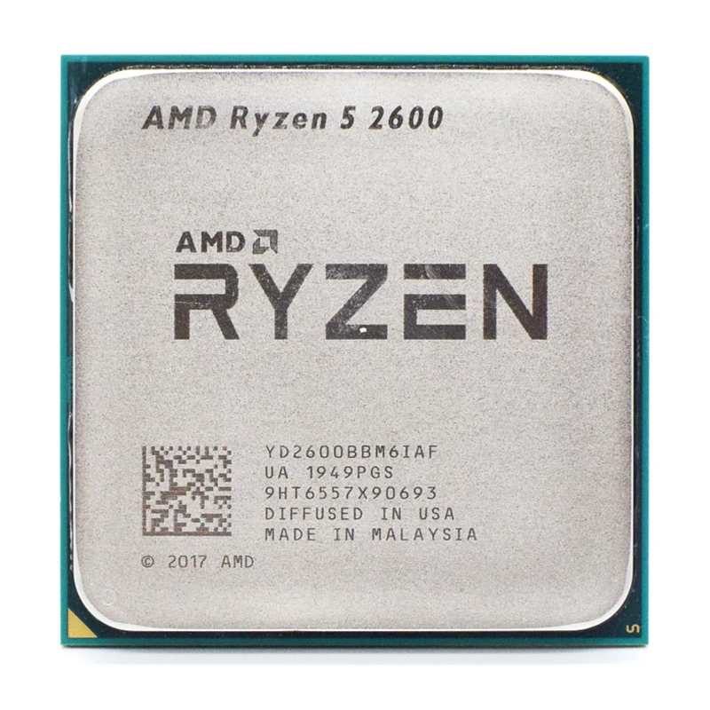 AMD Ryzen 5 R5 2600 3.4GHz 6-Core 12-Core CPU Processor Socket AM4