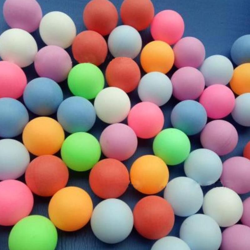 Pelotas de Beer Pong para práctica de mesa, accesorio lavable, color blanco, R3V3, 10 unids/lote