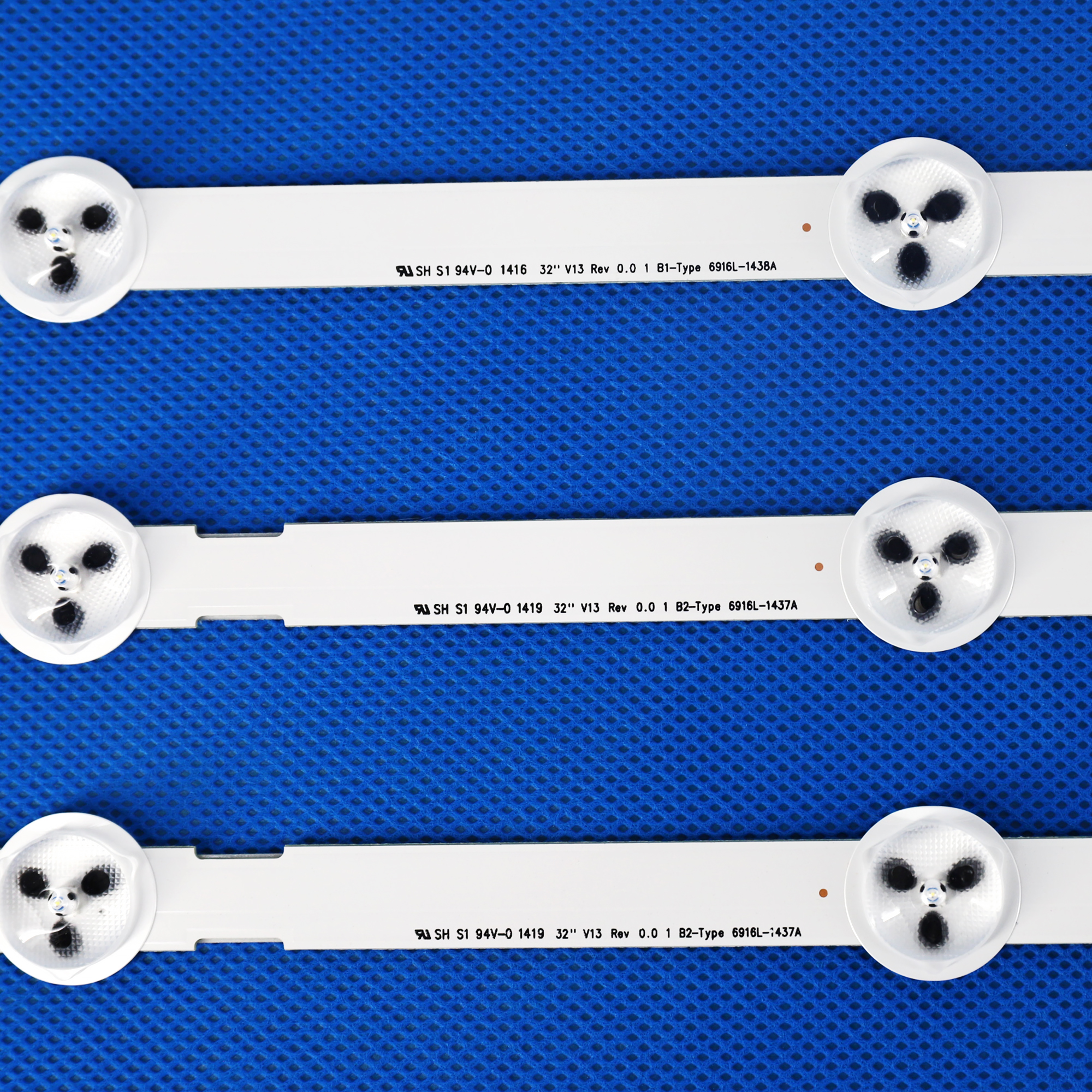 3 шт./комплект, светодиодные ленты для подсветки LG 32 дюйма