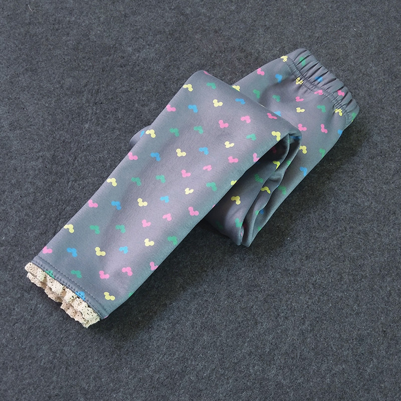 Pantaloni per bambini Leggings Ragazze Autunno e Inverno Pantaloni per bambini più velluto Pantaloni per neonato Infantil