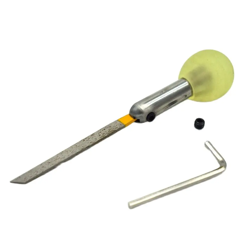 Mango de goma para joyería de alta velocidad, cuchillo de grabado, herramientas de joyería
