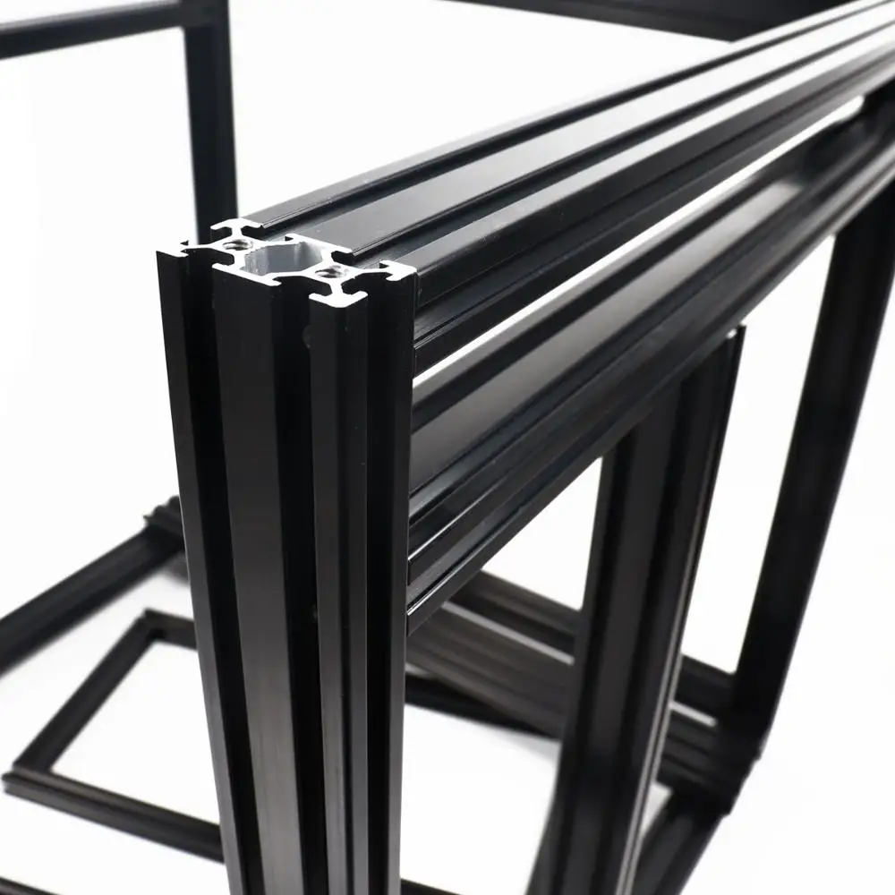 BLV MGN Kubus 3d Printer Buta Bersama Bingkai Kit dengan Sekrup Sudut Sudut dan Bergabung Piring Pra-order untuk Gudang Spanyol