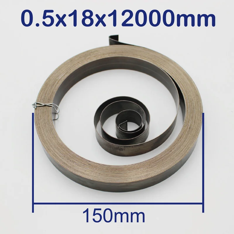 Flat Spiral Coil Constant Force Springs Various Sizes