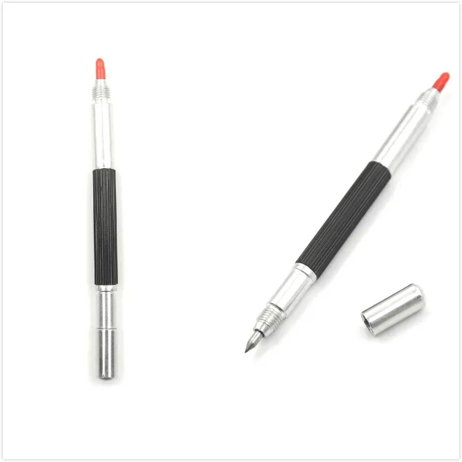 1 Cái 145 Mm Đầu Thép Vonfram Scriber Kẹp Bút Gốm Sứ Thủy Tinh Vỏ Kim Loại Xây Dựng Đánh Dấu Dụng Cụ