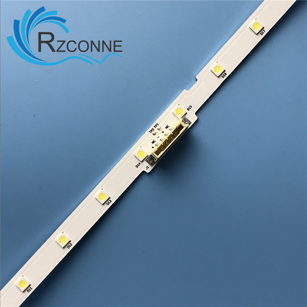 Tira de LED para iluminación trasera 28 lámparas para TV de 43 "UE43NU7100 AOT_43_NU7100F_2X28_3030C BN44-00947A UE43NU7120 UE43NU7170 BN96-45954A