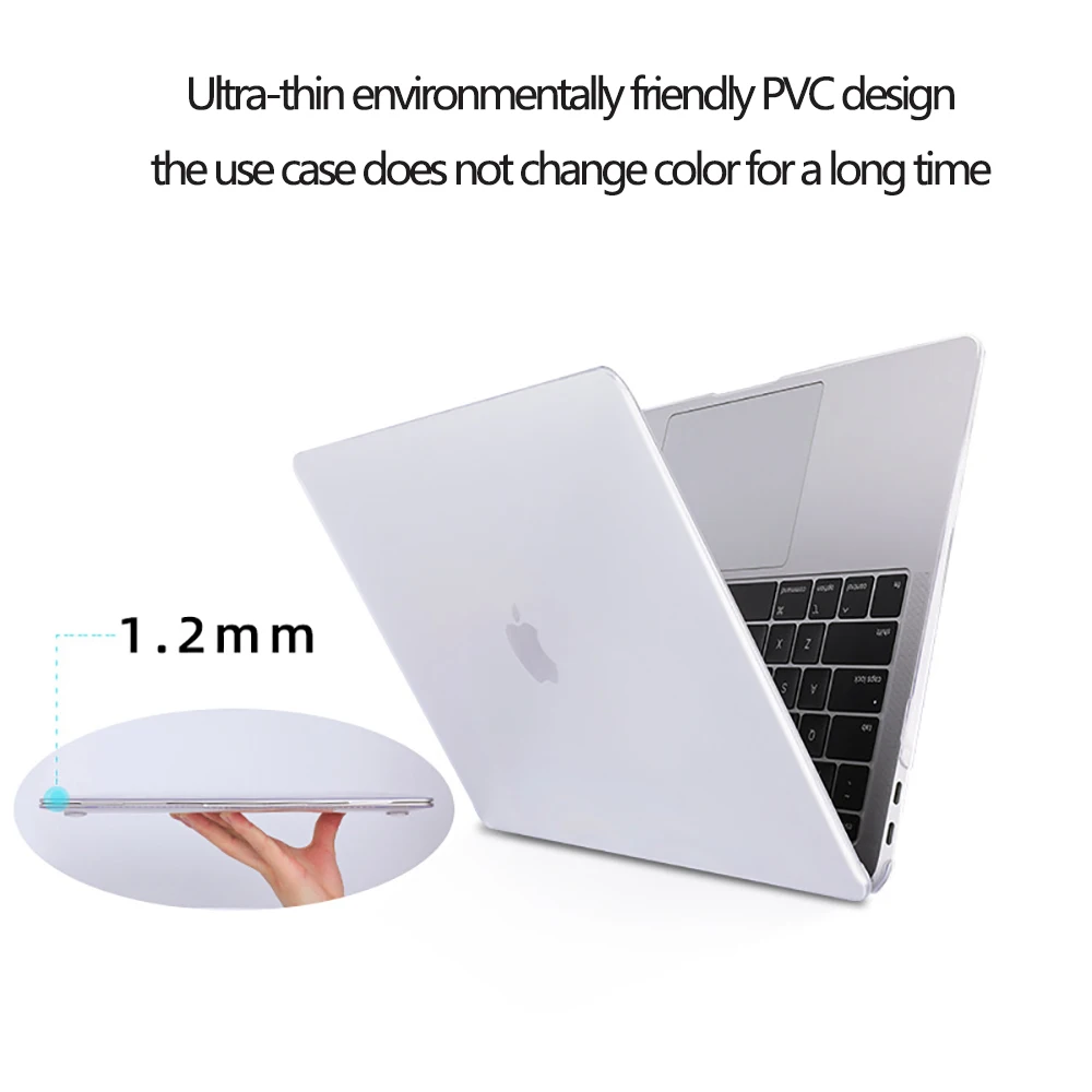 Laptop MacBook In 14 2021 M1 Touch ID Cho Macbook Pro 16 Ốp Lưng A2485 A2442 Macbook air 13 Ốp Lưng M2 Cứng Funda