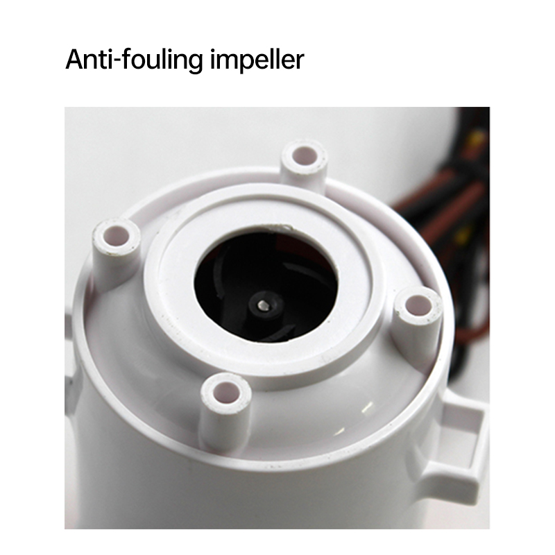 HANLlo12vエアレーションポンプライブ魚水族館ウォーターポンプマリンポンプロードボートウォーターポンプ万年筆吸引cu付き