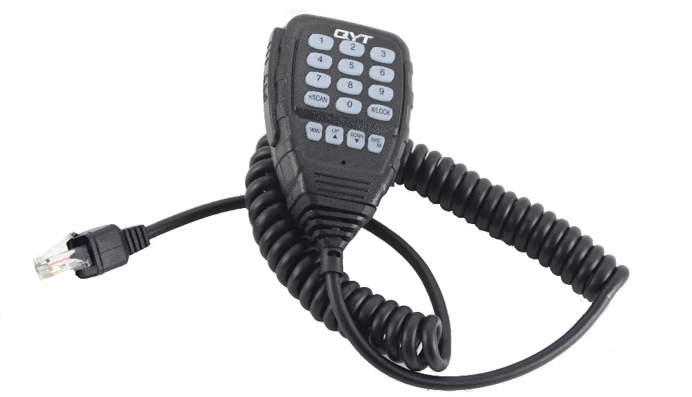 Оригинальный DTMF-микрофон для QYT KT-8900D KT8900R KT-8900 Mini-9800 KT8900, мобильное радио