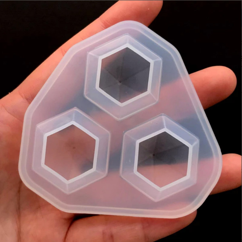 Lớn 3D Kim Cương Khuôn Silicon Mềm Mại Rõ Ràng Khuôn Nhựa Chống UV Khuôn Mẫu Kawaii Thủ Công Tiếp Liệu Khuôn Silicon Chất Lượng Cao Trang Sức Khuôn