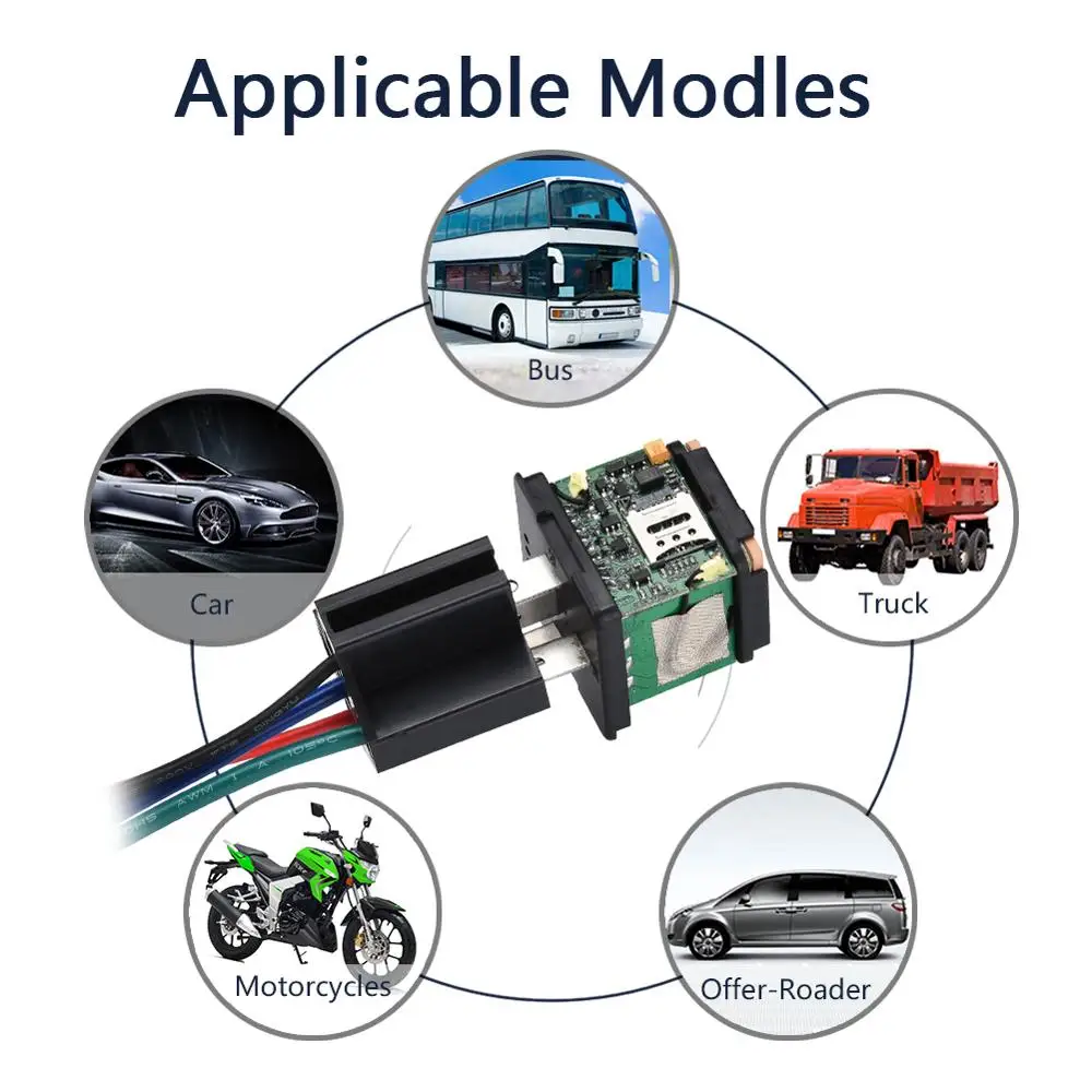 GPS Tracker ST-907 Theo Dõi Tiếp Thiết Bị GSM Định Vị Điều Khiển Từ Xa Chống Trộm Giám Sát Cắt Hệ Thống Dầu Với ứng Dụng Miễn Phí