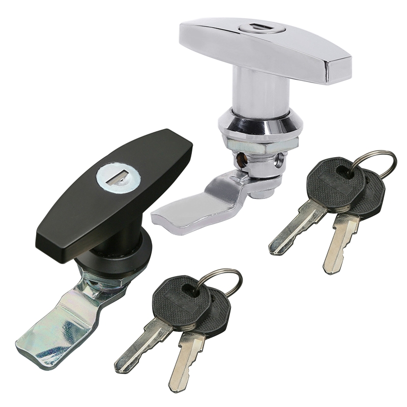 2022 neue RV T Form Griff Lock Anhänger Toolbox Schublade Schrank Türschloss Latch Anti-diebstahl
