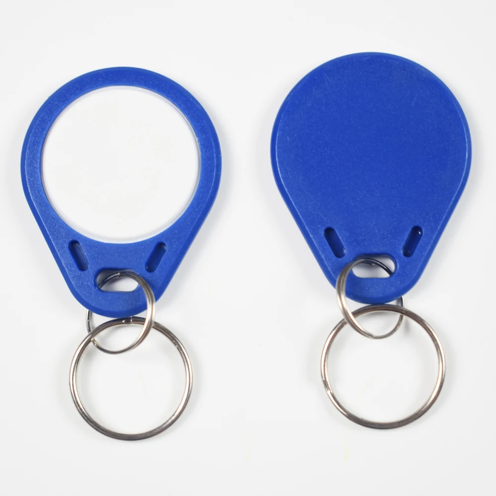 20 Cái/lốc EM4305 T5577 125Khz Chép Rewritable Viết Được Viết Lại Keyfobs Thẻ RFID Móc Khóa Thẻ Gần Đột Quyết Huy Hiệu Nhân Bản